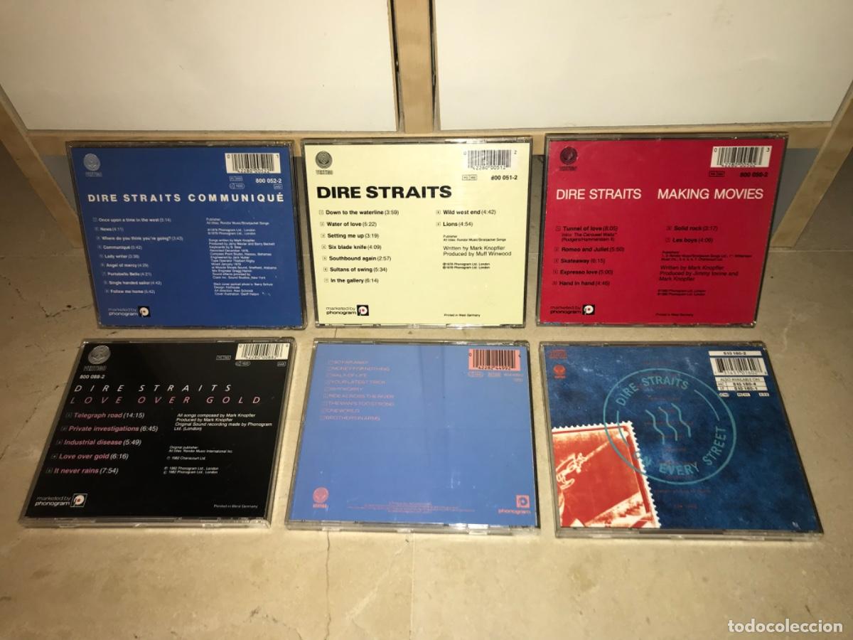 CDs de m&uacute;sica: LOTE DE 6 CDs ORIGINALES DE DIRE STRAITS - Foto 2