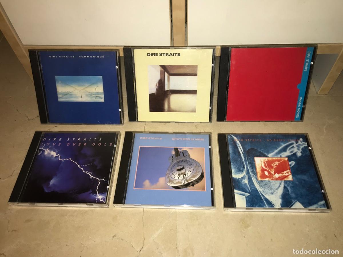CDs de m&uacute;sica: LOTE DE 6 CDs ORIGINALES DE DIRE STRAITS - Foto 1