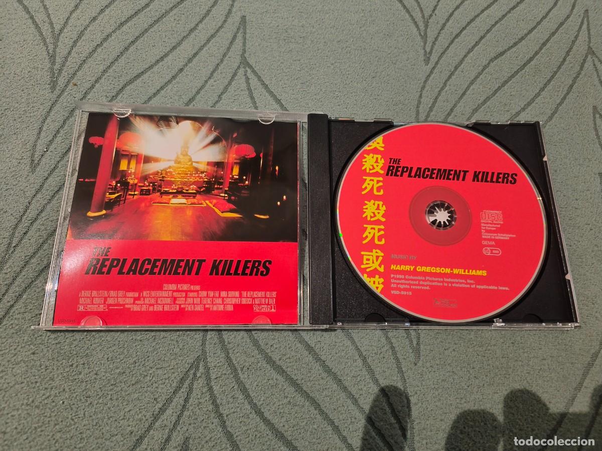 CDs de m&uacute;sica: CD ASESINOS DE REEMPLAZO BSO THE REPLACEMENT KILLERS - Foto 2