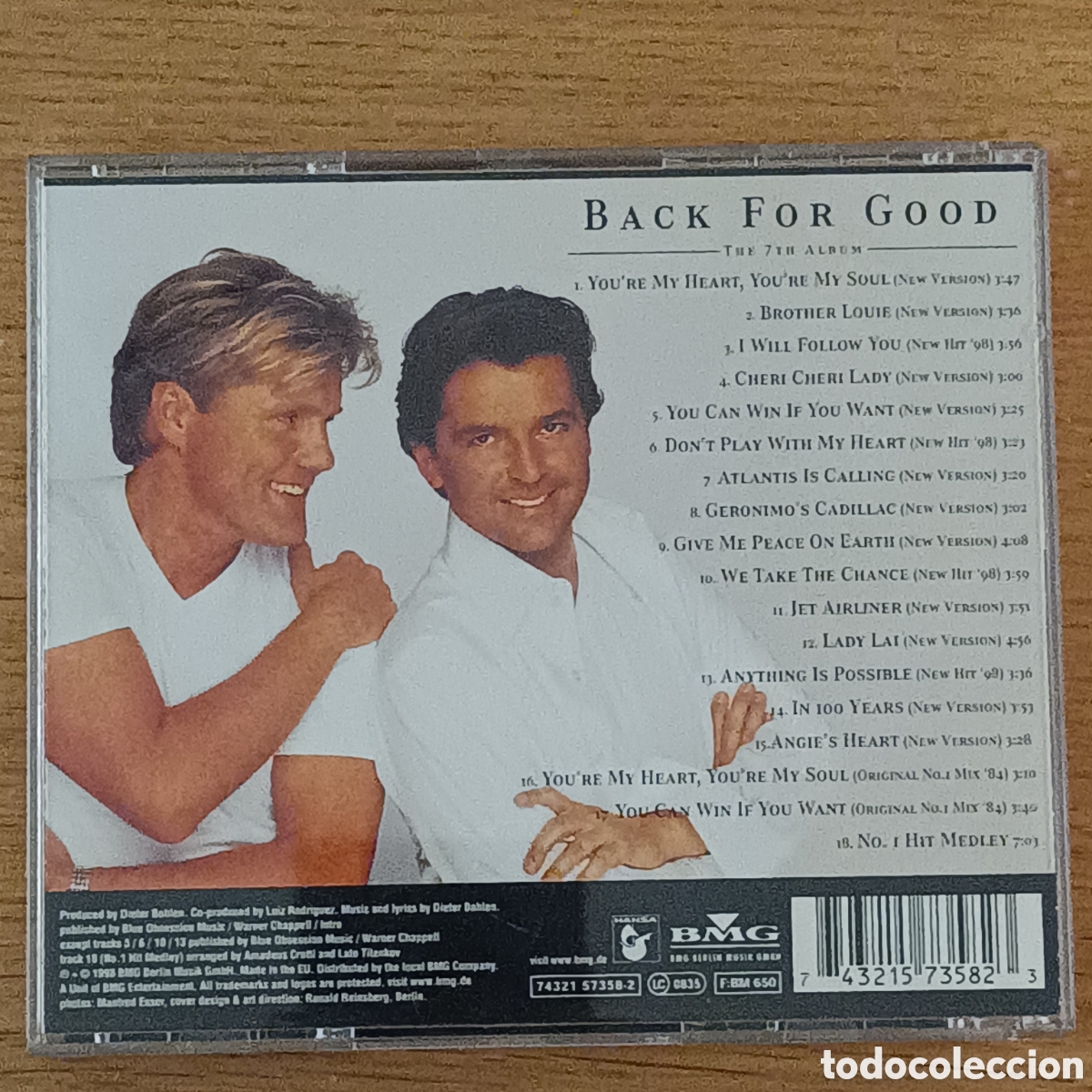 CDs de m&uacute;sica: Modern Talking CD Back For Good - Foto 2