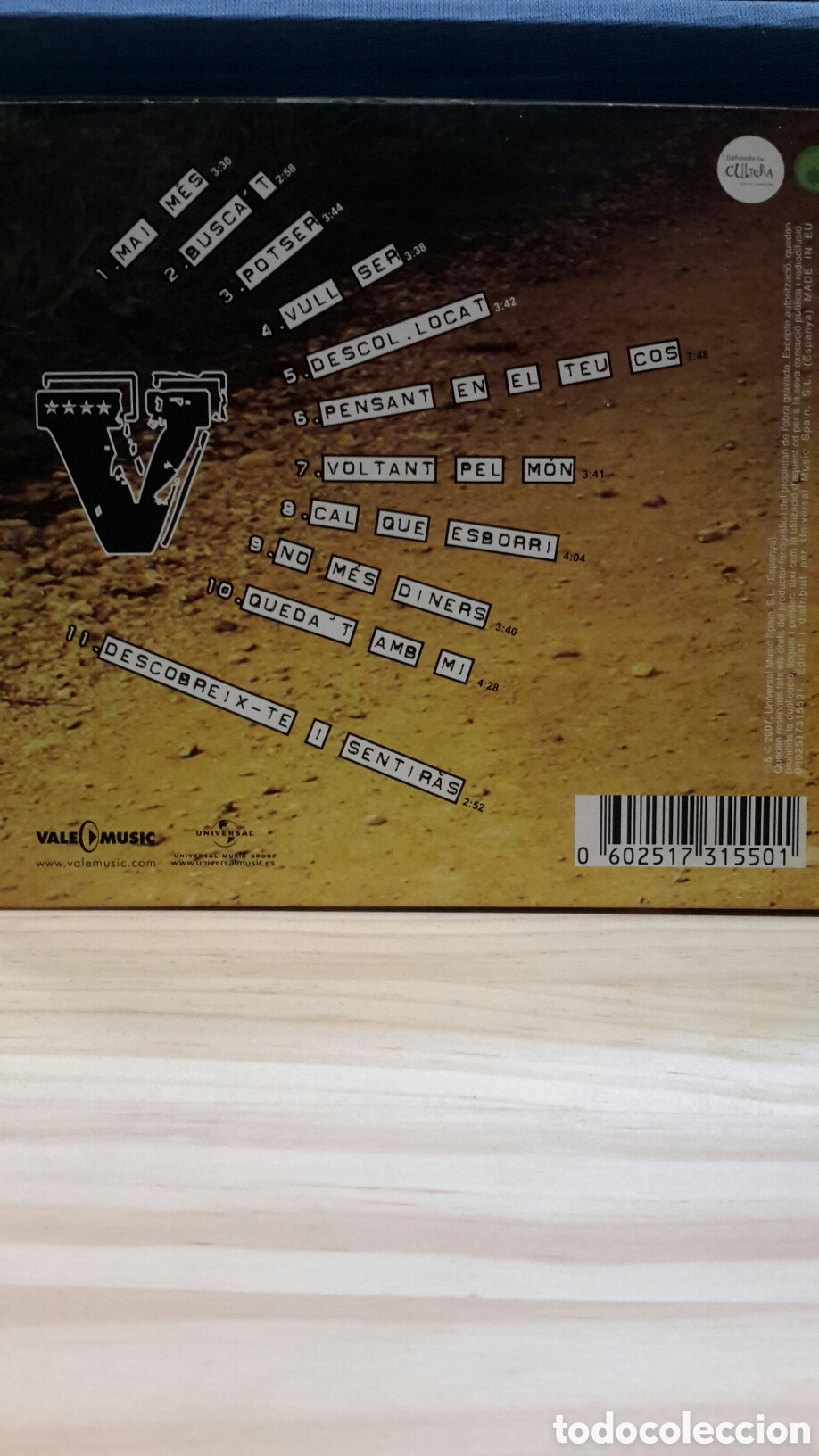 CDs de m&uacute;sica: Victor - Buscat (2007) - Foto 2