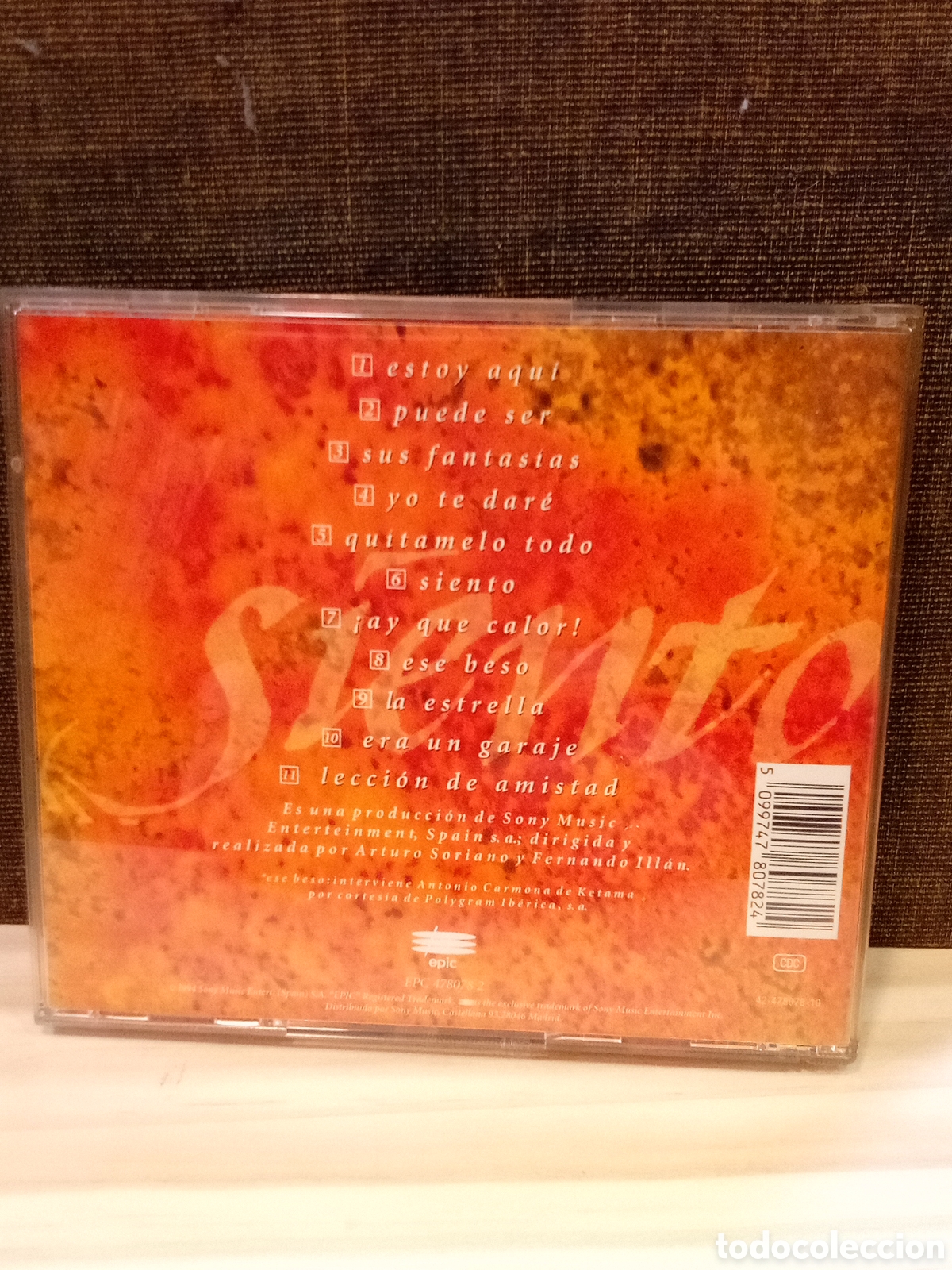 CDs de m&uacute;sica: CD - Siento - Rosario - Foto 2