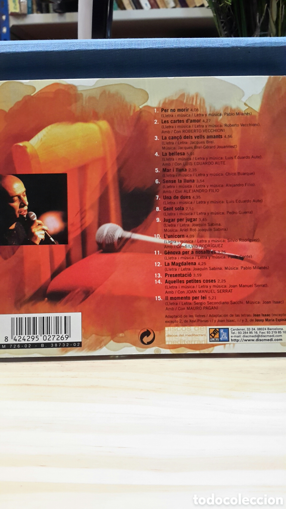 CDs de m&uacute;sica: CD Joan Isaac - Joies Robades - Foto 2