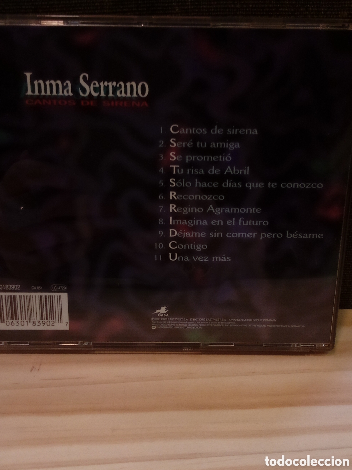 CDs de m&uacute;sica: CD - Cantos de Sirena - Inma Serrano - Foto 2