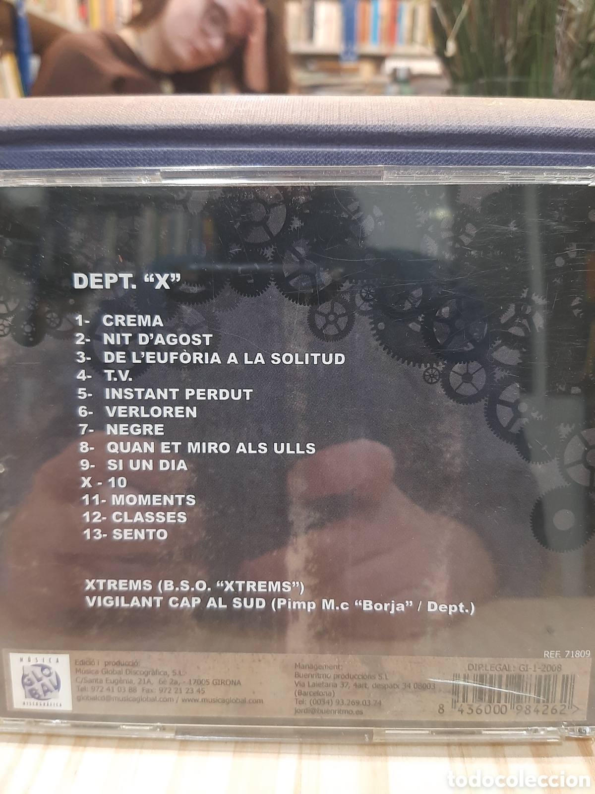 CDs de m&uacute;sica: CD Dept. &rdquo;X&rdquo; (Catal&aacute;n) - Foto 2