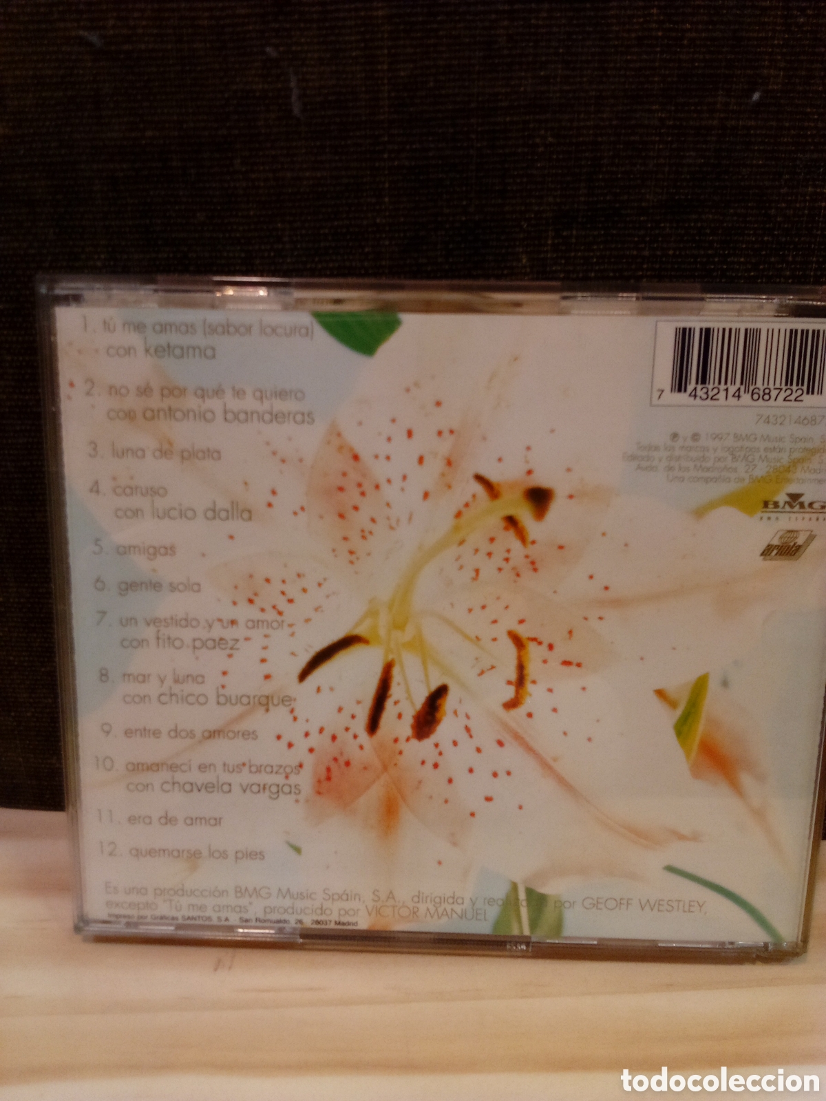 CDs de m&uacute;sica: CD - M&iacute;rame - Ana Bel&eacute;n - Foto 2