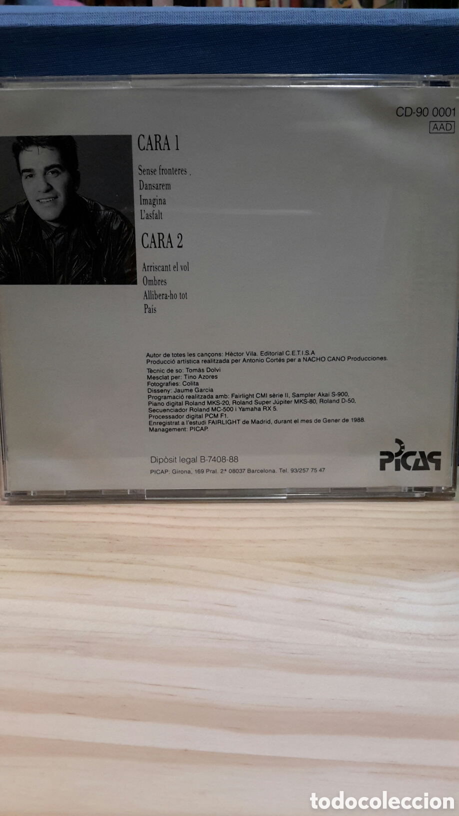 CDs de m&uacute;sica: CD Hector Vila - Sense Fronteres - Foto 2