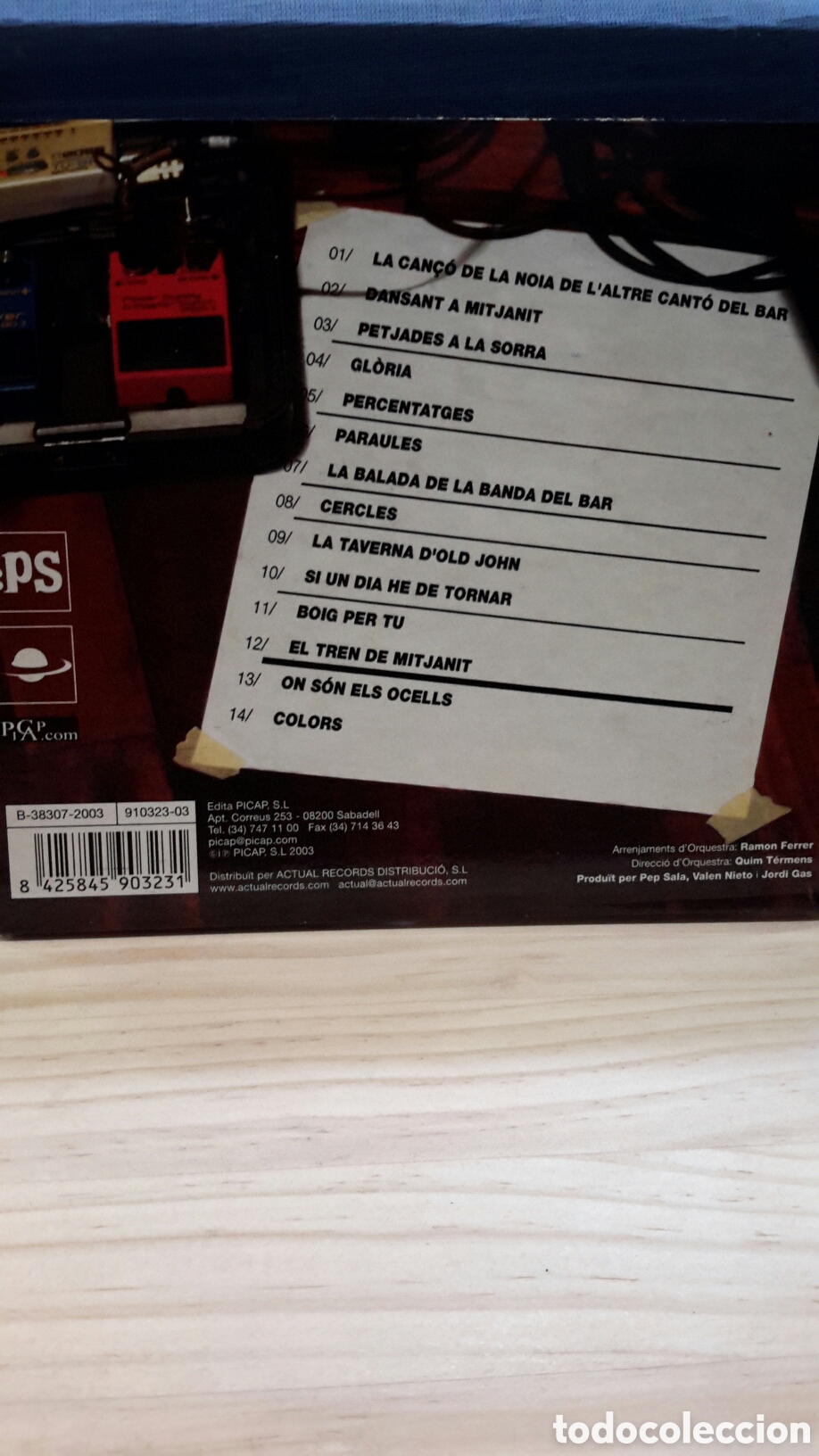 CDs de m&uacute;sica: CD PepSalA - una nit amb orquestra - Foto 2