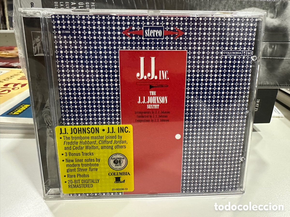 CDs de m&uacute;sica: J.J. Johnson Sextet - J.J. Inc. (CD) - Foto 1