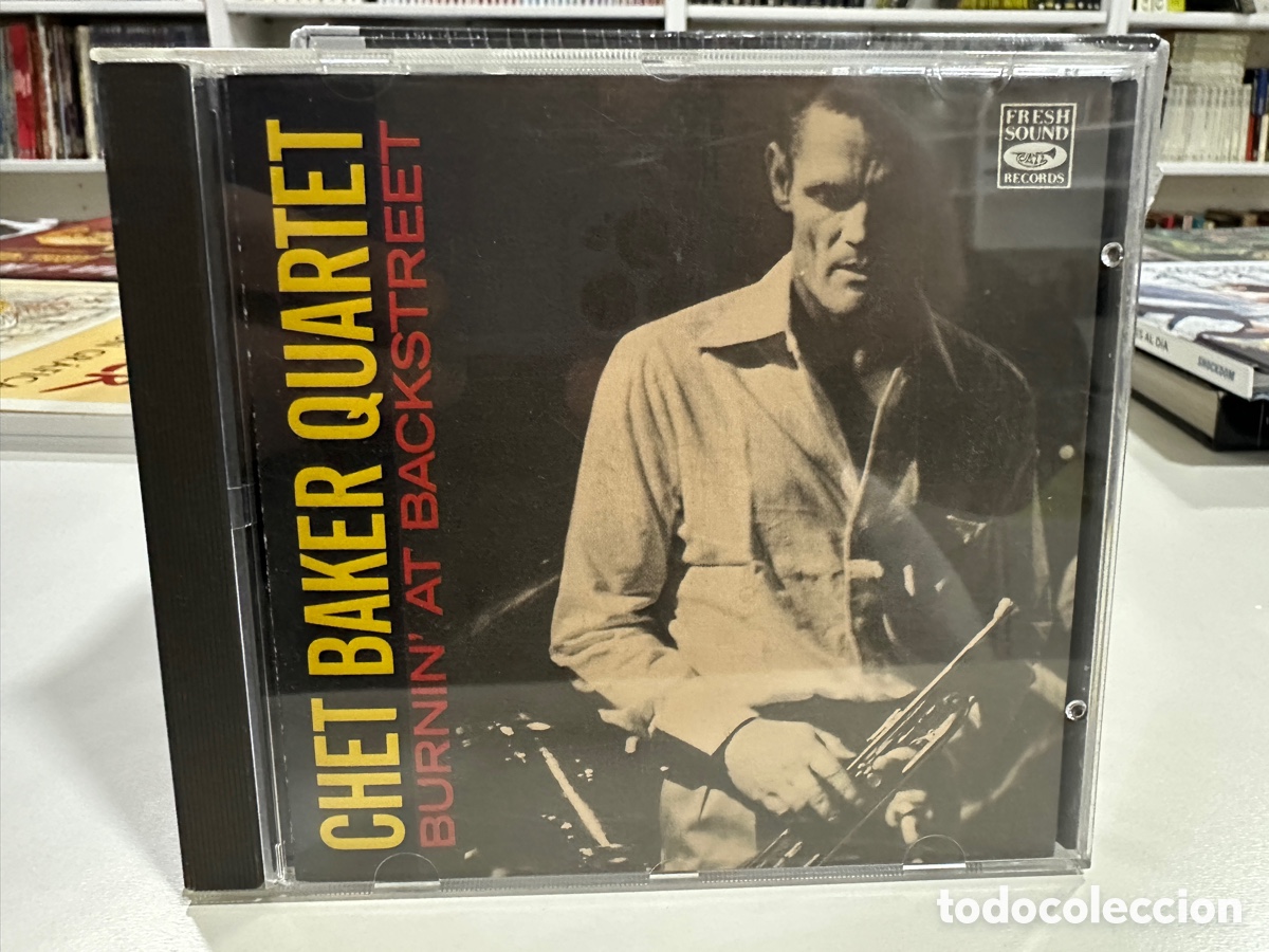 CDs de m&uacute;sica: Chet Baker - Burnin At Backstreet (CD) - Foto 1