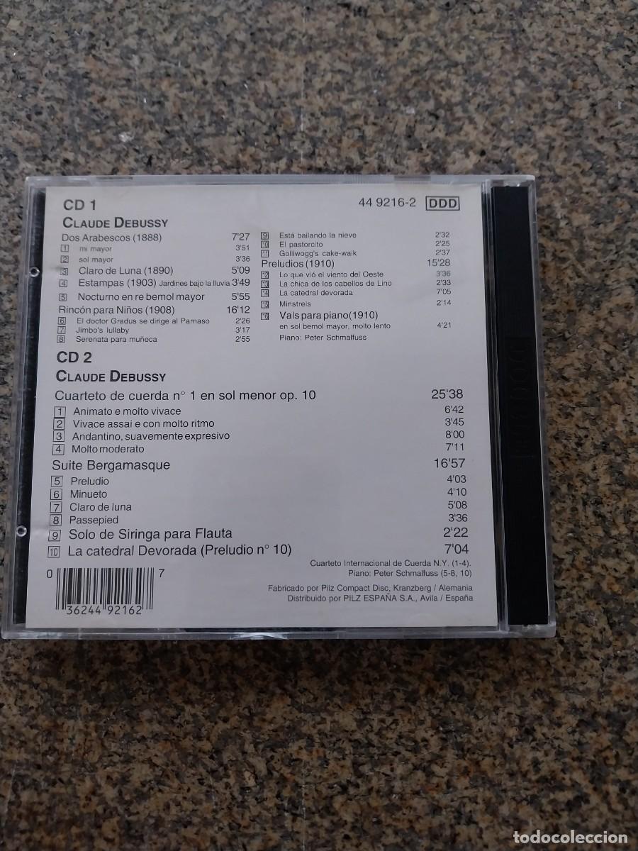 CDs de m&uacute;sica: DOBLE CD -- CLAUDE DEBUSSY -- - Foto 2