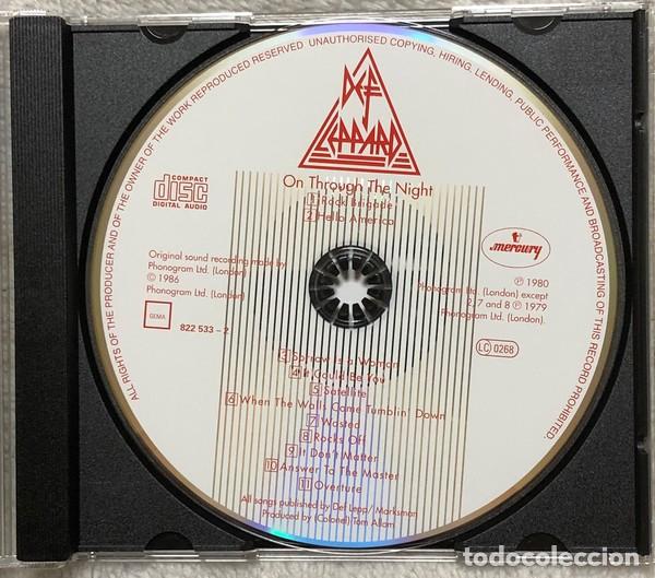 CDs de m&uacute;sica: Def Leppard &ndash; On Through The Night - CD - Foto 3