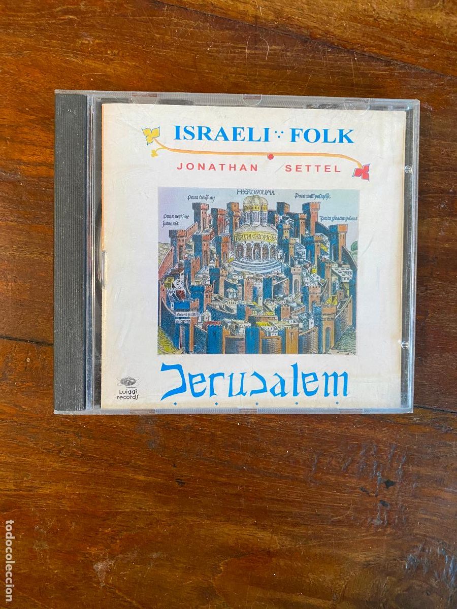CDs de m&uacute;sica: JONATHAN SETTEL - israeli folk - JERUSALEM- CD - Foto 1