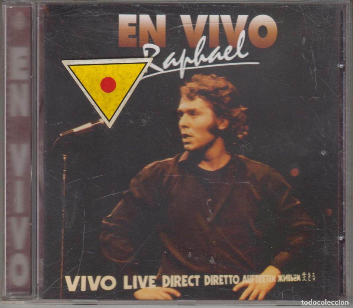 CDs de m&uacute;sica: Raphael cd En vivo 1996 Hispavox - Foto 1