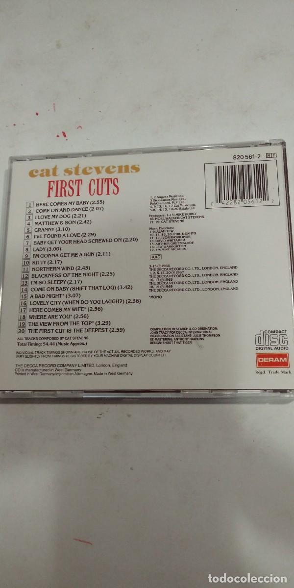 CDs de m&uacute;sica: Cat Stevens First Cuts - Foto 2