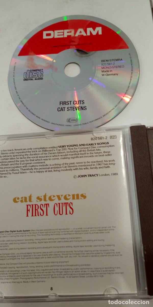 CDs de m&uacute;sica: Cat Stevens First Cuts - Foto 3