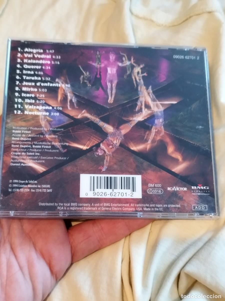 CDs de m&uacute;sica: Cirque Du Soleil &ndash; Alegr&iacute;a. Cd del circo del sol. - Foto 3