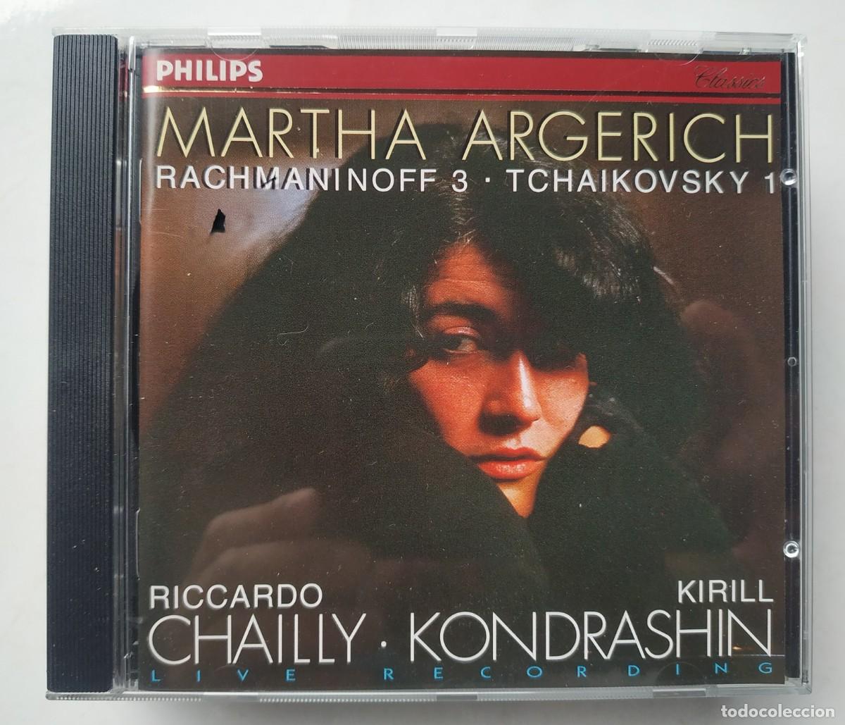 CDs de m&uacute;sica: CD MARTHA ARGERICH RACHAMANINOFF - Foto 1