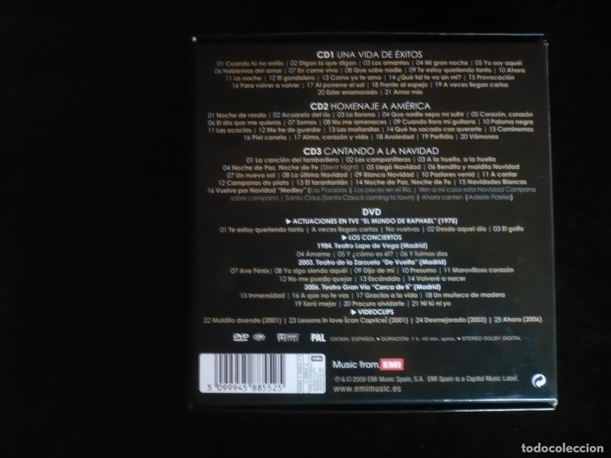 CDs de m&uacute;sica: viva raphael - con 3 cd + dvd + librito como nuevos - Foto 2