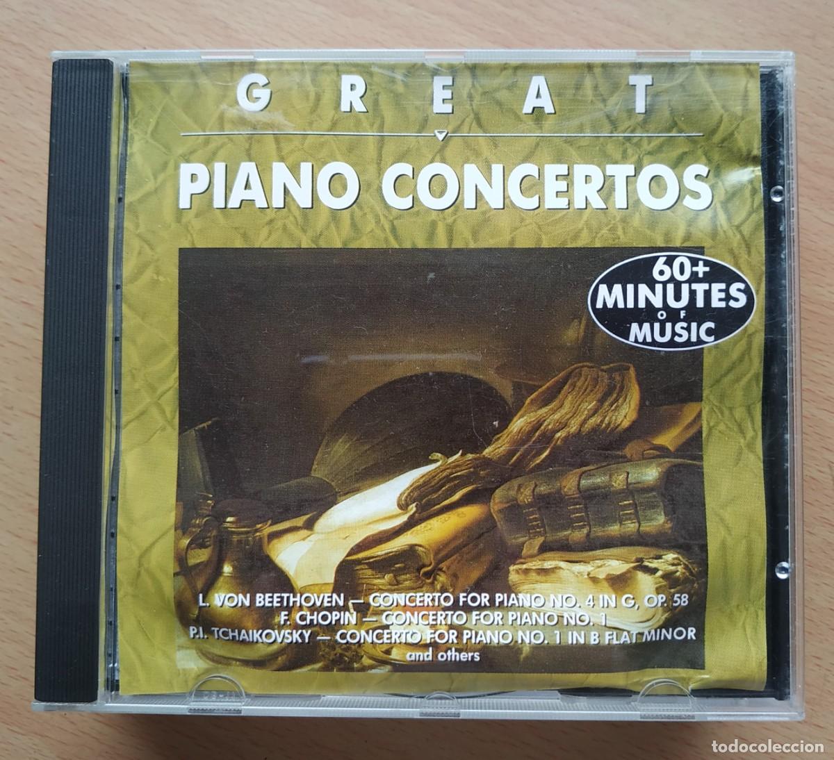 CDs de m&uacute;sica: CD GREAT PIANO CONCERTOS - Foto 1