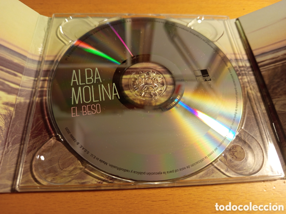 CDs de m&uacute;sica: ALBA MOLINA. EL BESO (CD) - Foto 2