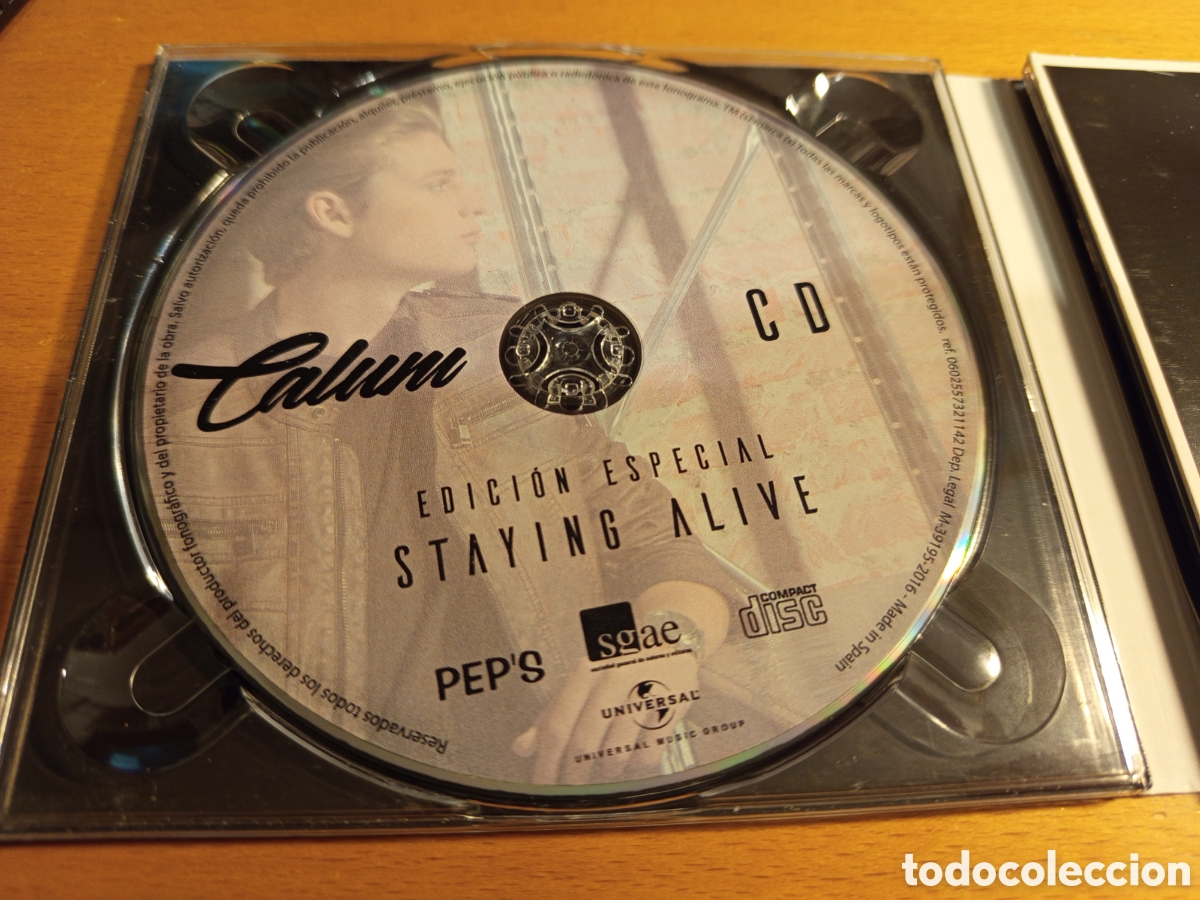 CDs de m&uacute;sica: CALUM. STAYING ALIVE (CD + DVD) - Foto 2