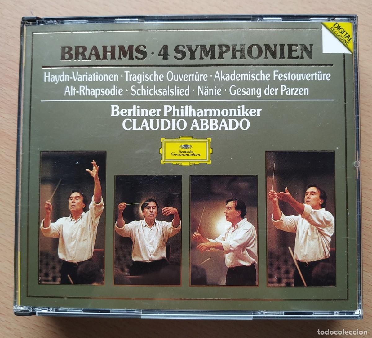CDs de m&uacute;sica: CD BRAHMS 4 SYMPHONIEN CLAUDIO ABBADO - Foto 1