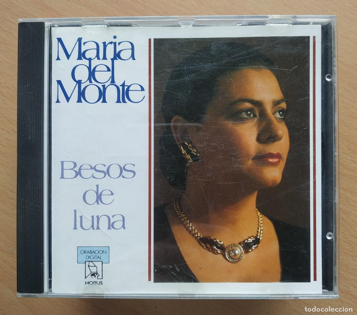 CDs de m&uacute;sica: CD MAR&Iacute;A DEL MONTE - BESOS DE LUNA - Foto 1