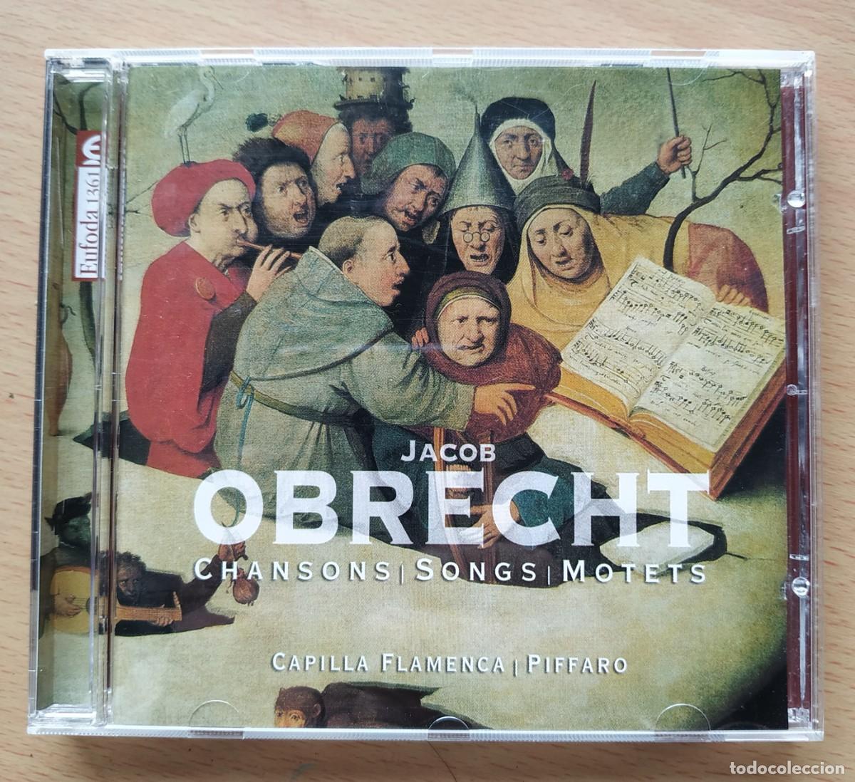 CDs de m&uacute;sica: CD JACOB OBRECHT - CAPILLA FLAMENCA - Foto 1