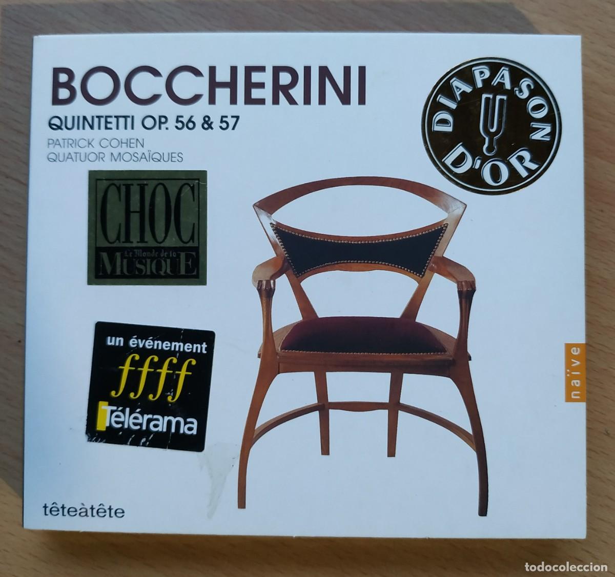 CDs de m&uacute;sica: CD BOCCHERINI QUINTETTI OP 56&57 - Foto 1