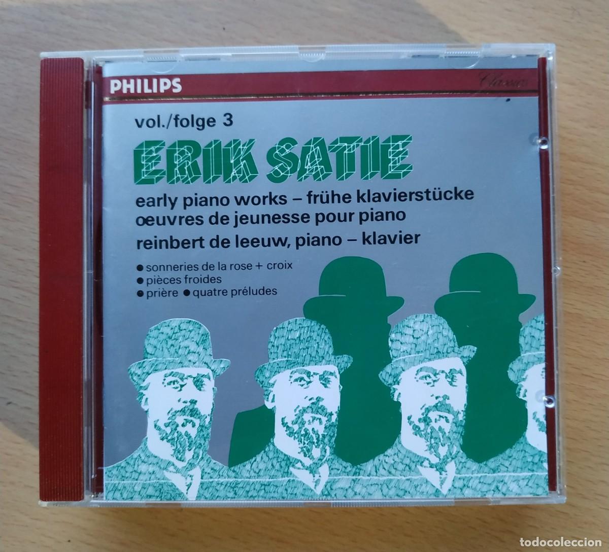 CDs de m&uacute;sica: CD ERIK SATIE PIANO WORKS - Foto 1