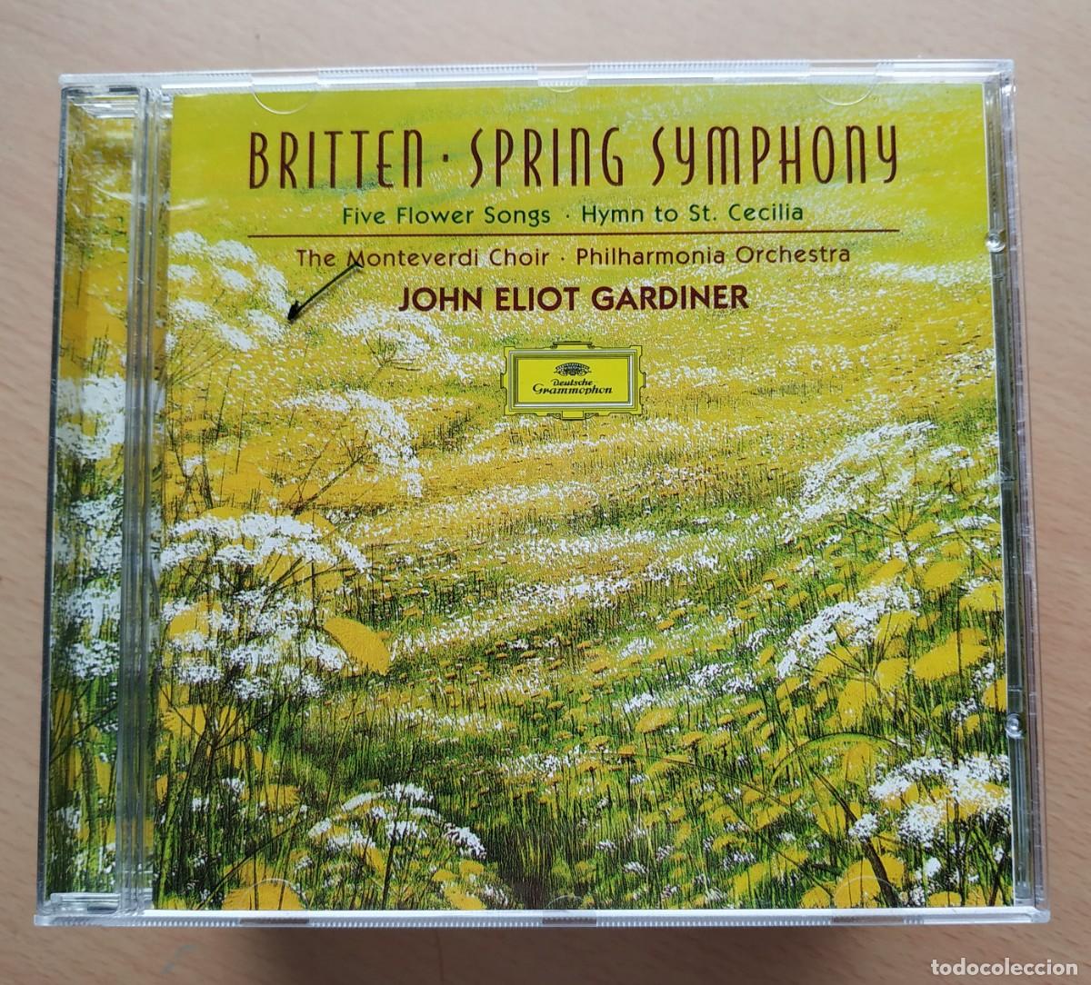 CDs de m&uacute;sica: CD BRITTEN SPRING SYMPHONY - JOHN ELIOT GARDINER - Foto 1
