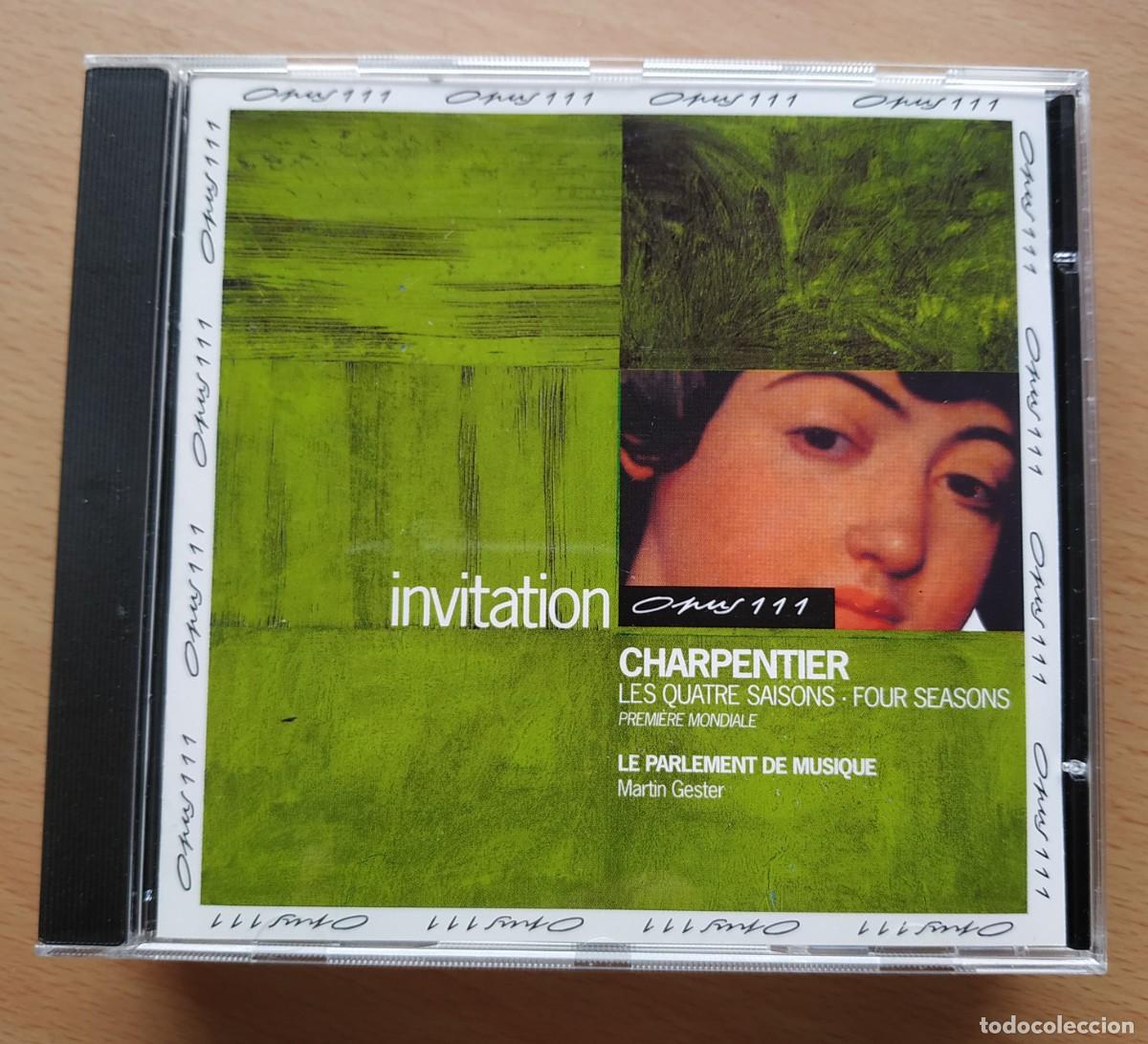 CDs de m&uacute;sica: CD CHARPENTIER FOUR SEASONS - Foto 1