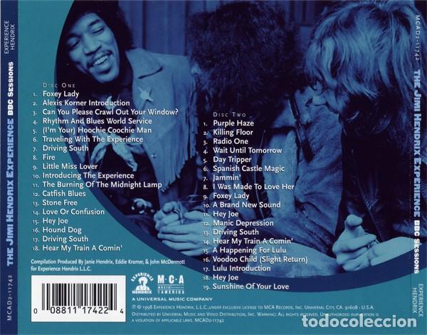 CDs de m&uacute;sica: The Jimi Hendrix Experience &ndash; BBC Sessions - 2 x CD - Foto 2
