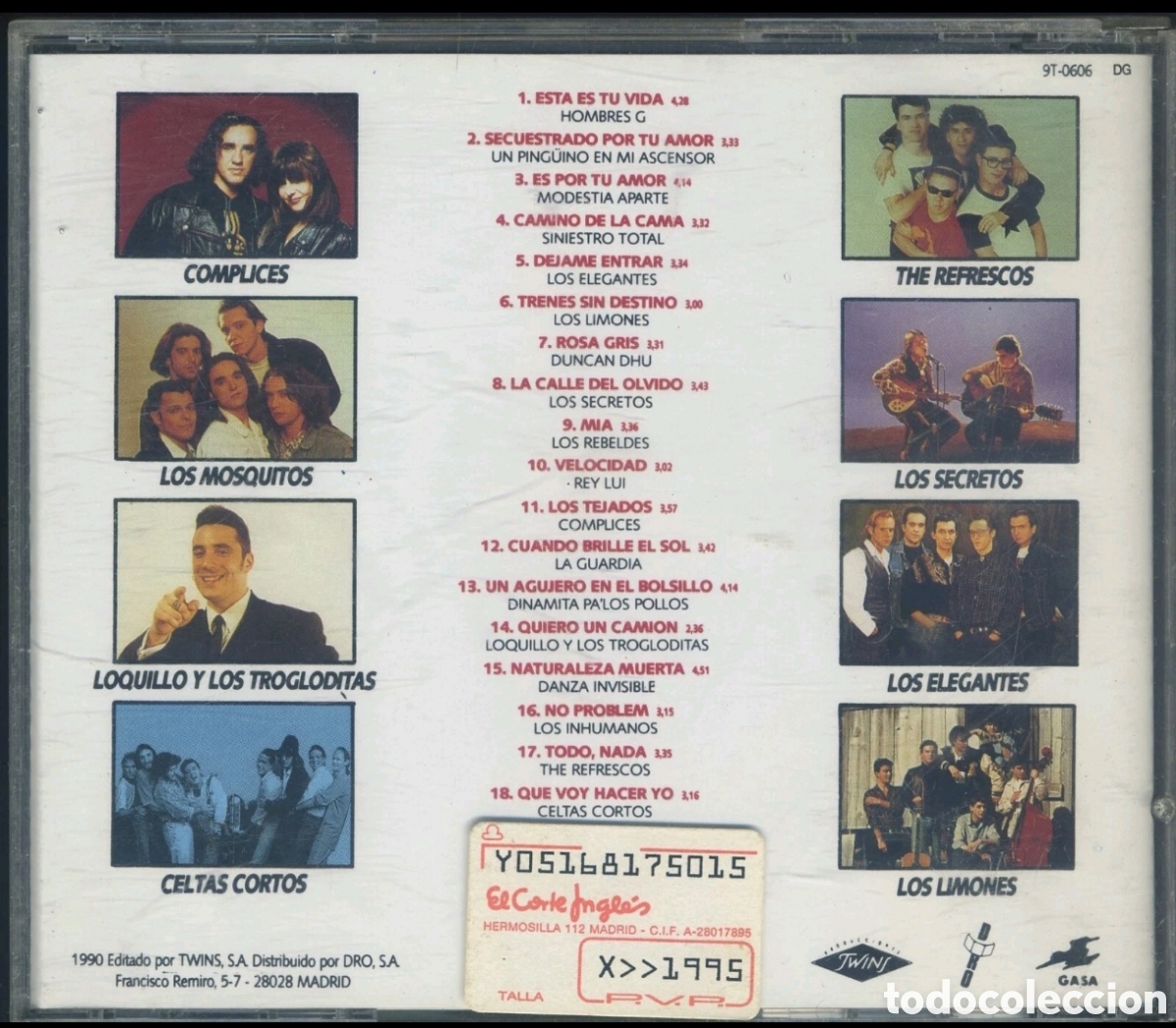 CDs de m&uacute;sica: El Golfo 2: 18 Exitos en versiones originales - Foto 2