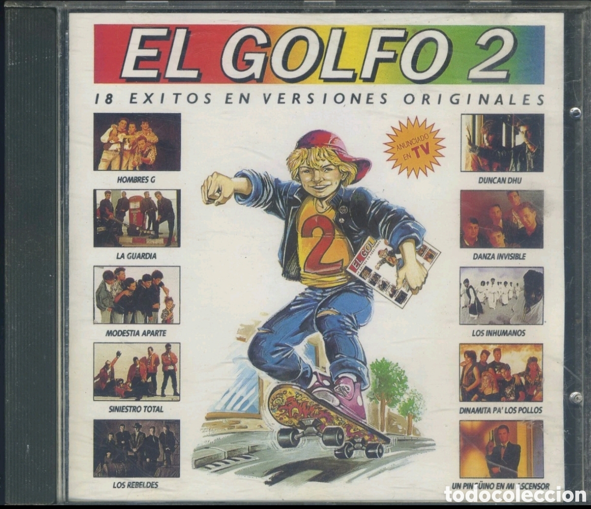 CDs de m&uacute;sica: El Golfo 2: 18 Exitos en versiones originales - Foto 1