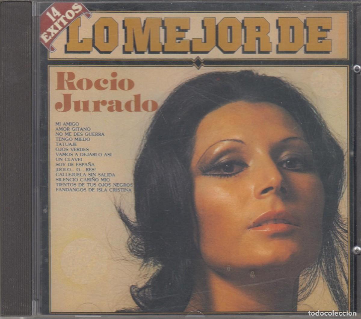 CDs de m&uacute;sica: Lo mejor de Roc&iacute;o Jurado cd 14 &eacute;xitos 1990 - Foto 1