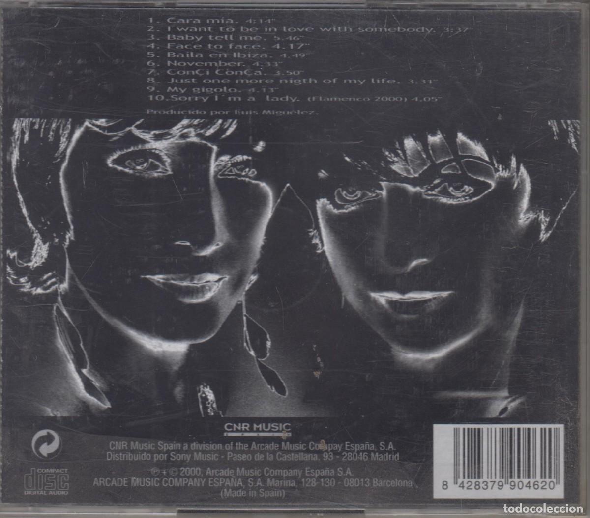 CDs de m&uacute;sica: Baccara cd Face to face 2000 - Foto 2