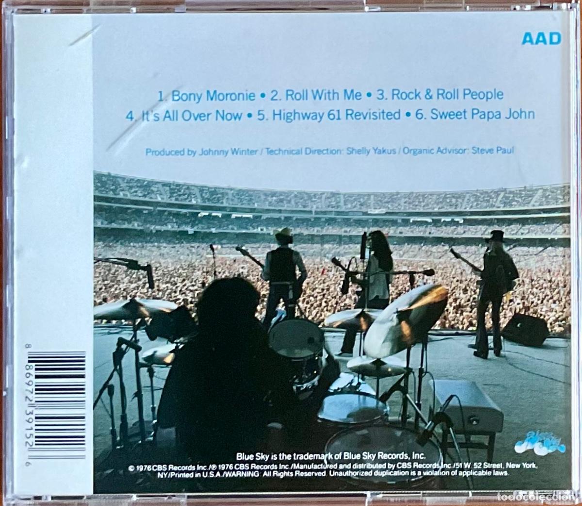 CDs de m&uacute;sica: JOHNNY WINTER - CAPTURED LIVE! - Foto 2