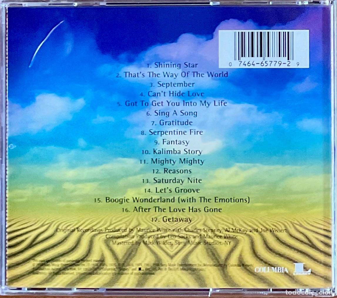CDs de m&uacute;sica: EARTH WIND & FIRE - GREATEST HITS - Foto 2