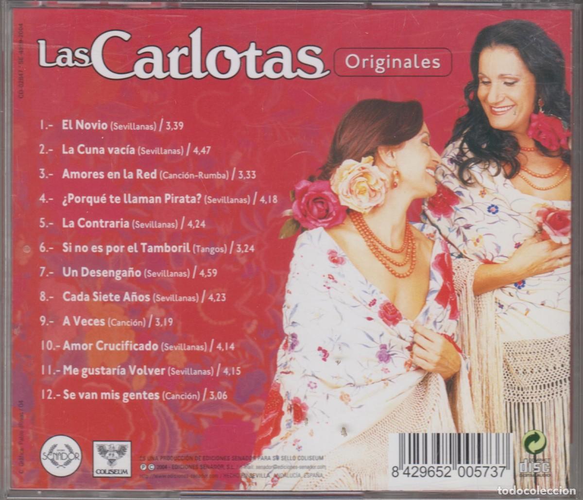 CDs de m&uacute;sica: Las Carlotas cd Originales 2004 - Foto 2