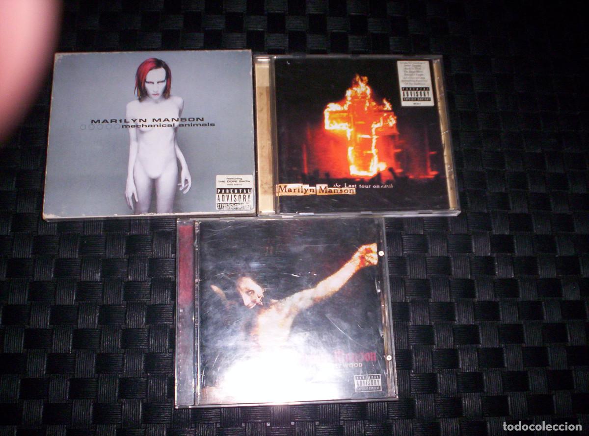 CDs de m&uacute;sica: Pack 3 cds Marilyn Manson - Foto 1