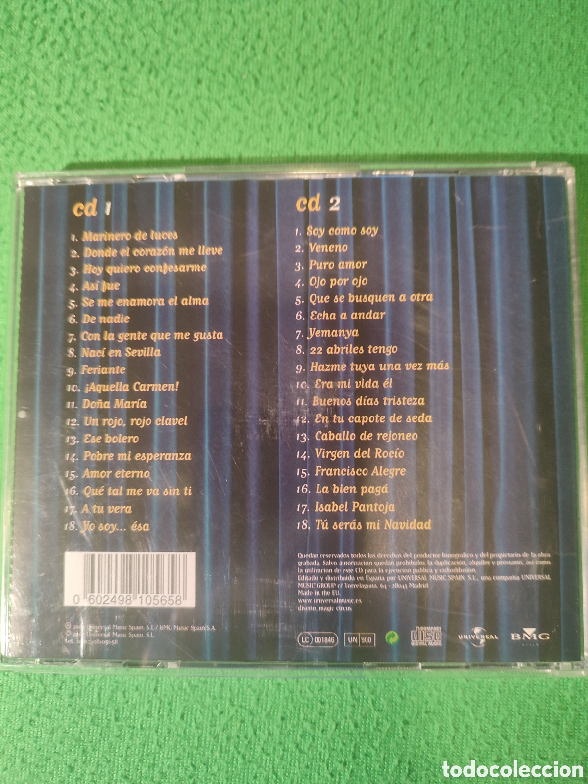 CDs de m&uacute;sica: Isabel Pantoja - Soy como soy 2 CDs - Foto 3