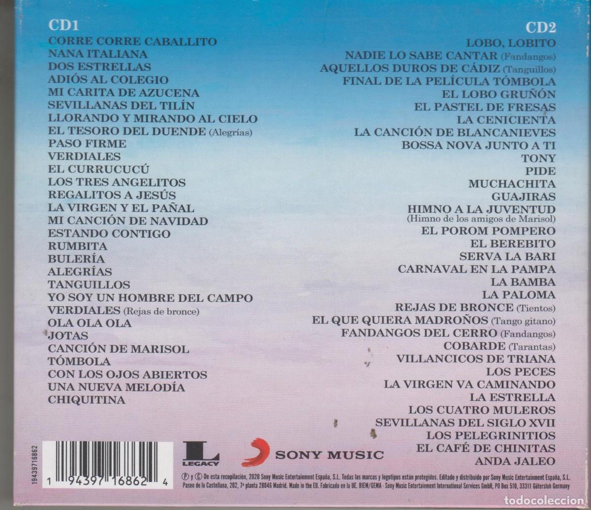 CDs de m&uacute;sica: Marisol doble cd Or&iacute;genes 2020 - Foto 2