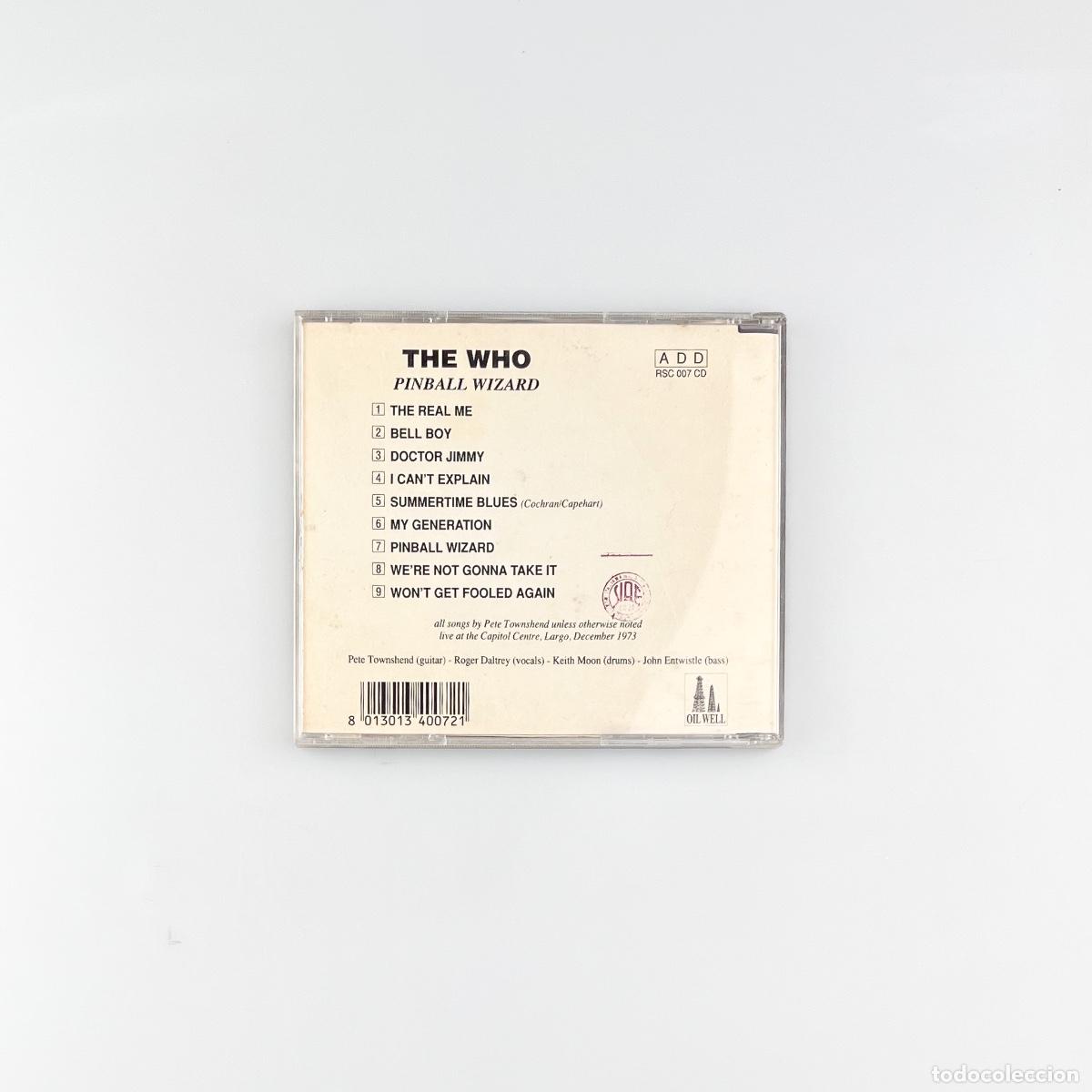 CDs de m&uacute;sica: CD. The Who. Pinball Wizard (VG+/VG+) - Foto 2