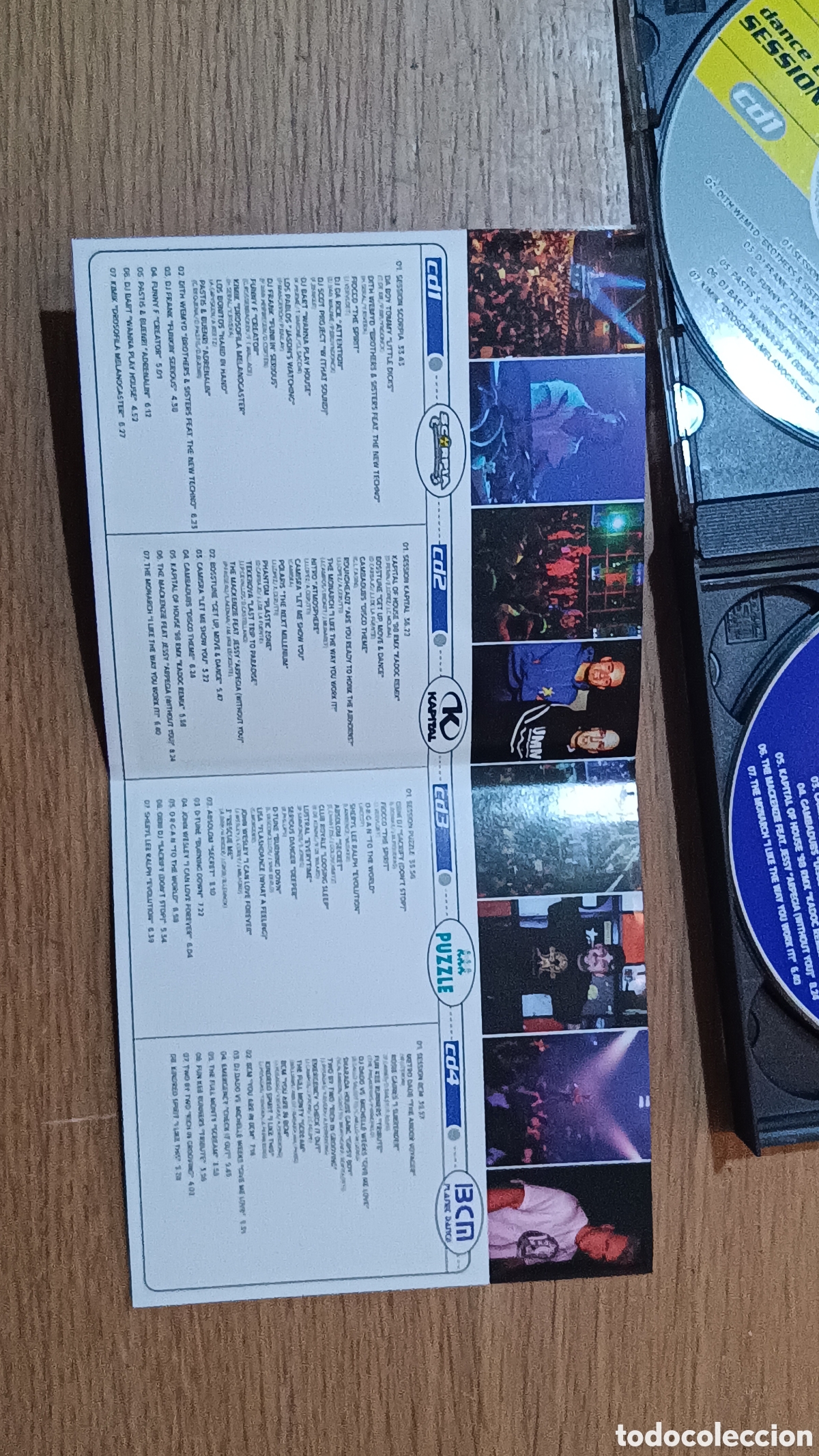 CDs de m&uacute;sica: Dance Club Sessions 4 CDs - Foto 5