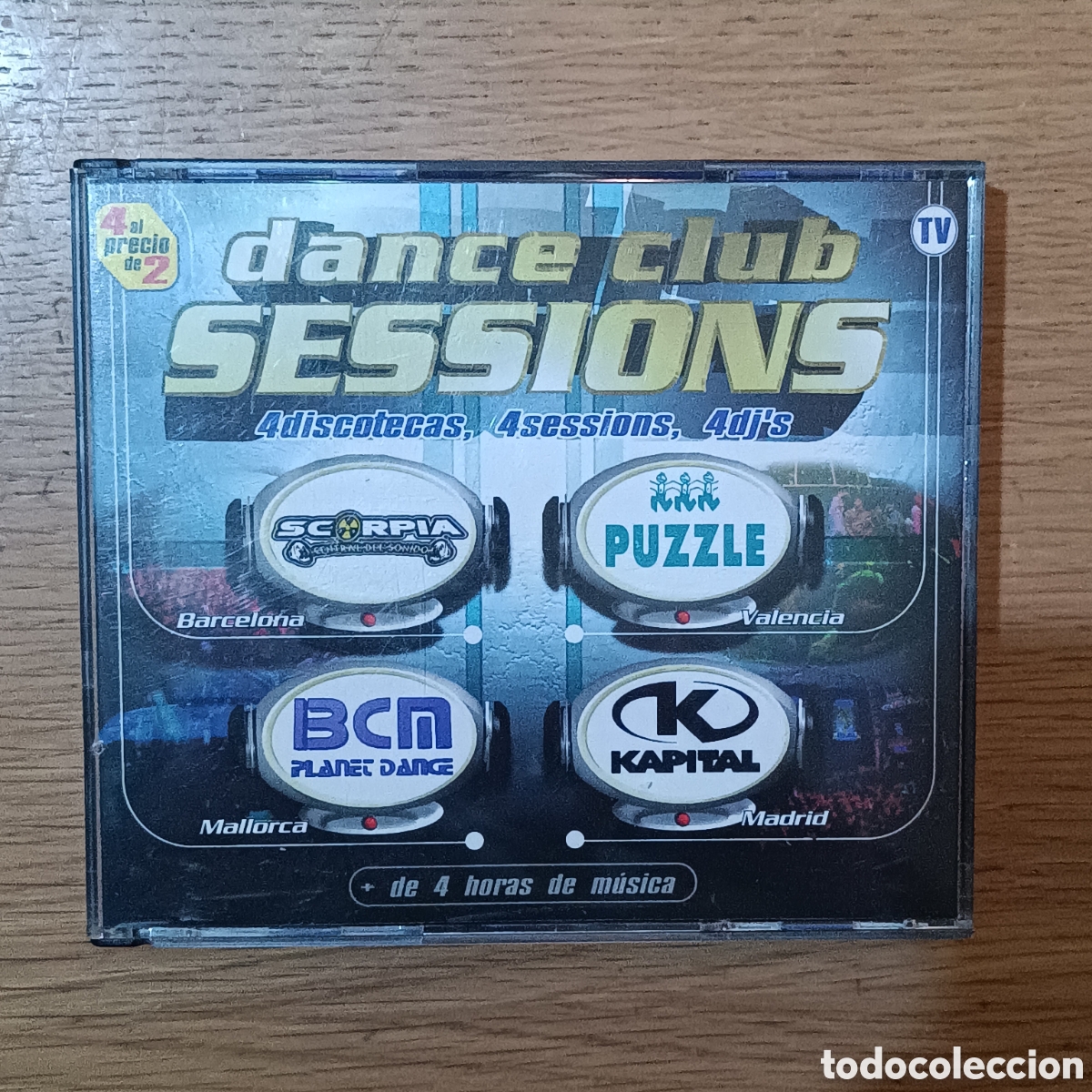 CDs de m&uacute;sica: Dance Club Sessions 4 CDs - Foto 1