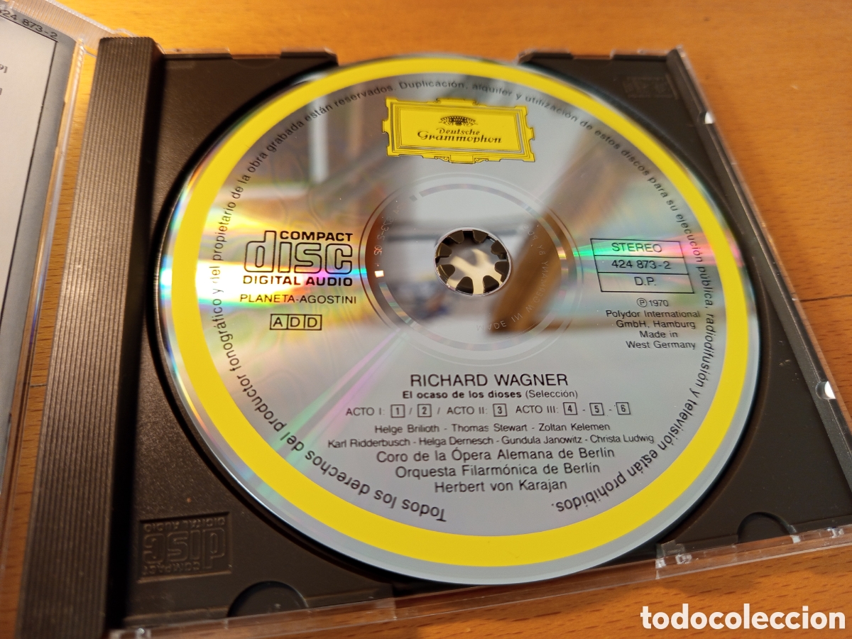 CDs de m&uacute;sica: EL OCASO DE LOS DIOSES (RICHARD WAGNER) CD - Foto 2
