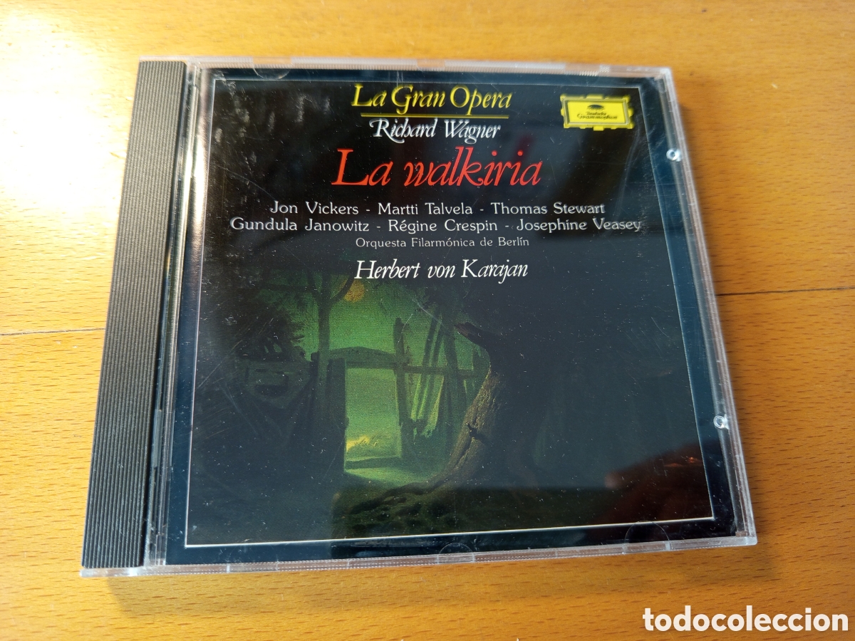 CDs de m&uacute;sica: LA WALKIRIA (RICHARD WAGNER) CD - Foto 1