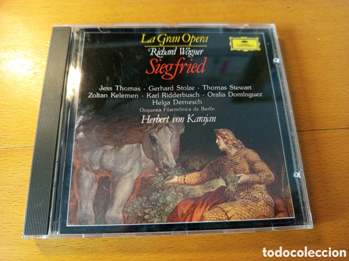 CDs de m&uacute;sica: SIEGFRIED (RICHARD WAGNER) CD - Foto 1